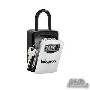 КАТИНАР Сейф Кутия за Ключове МЕТАЛНА с Код AirBnB Booking Lockbox