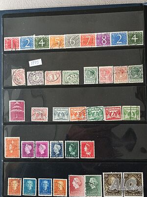 Колекция пощенски марки от Стара Нидерландия от 1899 до 1956г.