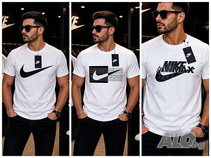 Premium Qualitу | Nike - 3 Бели модела! 🤍✔️ S L XXL Тениска Мъжко | Облекло | Стара Загора