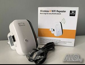 WiFi усилвател за безжичен интернет, до 300Mbps