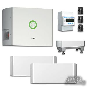 К-т Хибриден трифазен инвертор SAJ HS2 10KW ALL IN ONE+ батерия (HV1)+Трифазен смарт метър+Стойка
