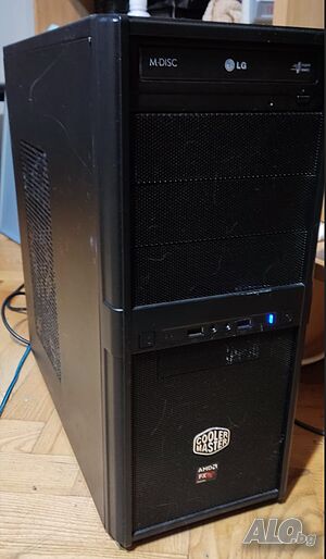 Надежден Настолен Компютър (Четириядрен / SSD + HDD / Office) - Готов за Работа и Игри