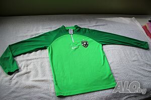 ДЕТСКО тренировъчно горнище Nike на ПФК Лудогорец, ЗЕЛЕНО, сезон 2019/2020, НОВО, 147 - 158 см
