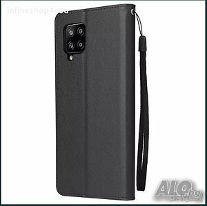 Кожен Калъф Тефтер за Samsung Galaxy A12 / A02s / A32 / A52 / A72