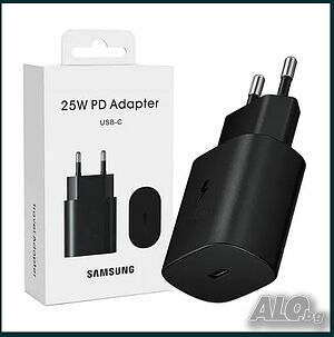 Оригинално Бързо Зарядно 25W Samsung | Адаптер