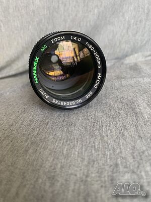 обектив MC Hanimex Auto Zoom 80-200mm 1:4.0 Macro Lens Macro HMC
