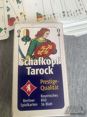 немски карти за игра Schafkopf Tarock - FX Schmid баварски модел