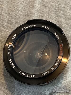обектив zyce hlc super widersemifish eve 0.42x witx macro
