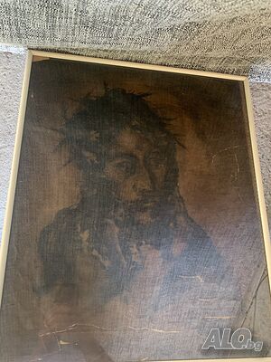 стара картина Исус