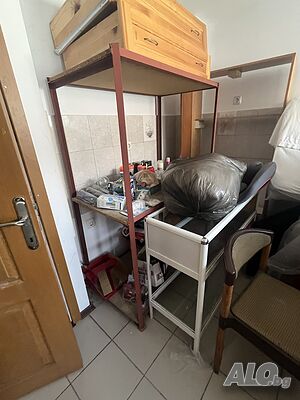 продавам щандови маси и стелажи