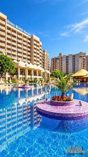 Студио в Barceló Royal Beach | Слънчев бряг | 100 м от морето Ателие/Студио 50 кв.м Тухла 2020 г. 4 етаж Непоследен | Апартаменти | Слънчев бряг