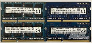 RAM DDR3 DDR3L 4GB so-dimm 10600S/12800S