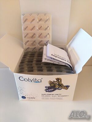 100% лиофилизиран рибен колаген COLVITA / КОЛВИТА, made in POLAND, 60/120 капсули