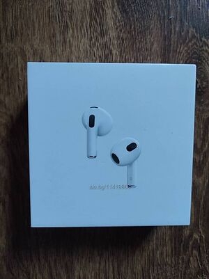 Слушалки Apple AirPods 3.Gen (MME73ZM/A)