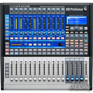 Дигитален пулт Presonus Studiolive 16.0.2 почти нов с кейс Warwick.