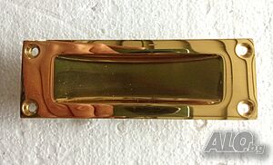 Масивни месингови вкопаеми, вкопани дръжки за плъзгащи врати