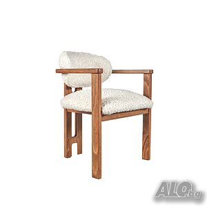 Трапезен стол, Loft, Дървен