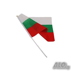 Българско знаме с размер 40х60см с дръжка