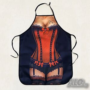 Нова забавна готварска престилка SEXY GIRL