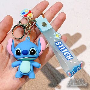 Ключодържател Стич (Lilo and Stitch) в син цвят