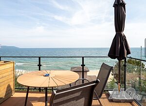 3-стаен, Кабакум, нов, с морска панорама, с паркомясто, ТВ, интернет и вода в цената