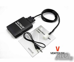 YATOUR чейнджър за Lexus RX 300, RX 350, RX 400H, IS 250 с USB и AUX от 2003 до 2011 година