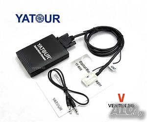 YATOUR дигитален чейнджър за Volkswagen от 2002 до 2011 година с USB и AUX
