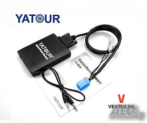 YATOUR дигитален чейнджър за Fiat Punto, Panda, Bravo, Stilo с USB и AUX от 1999 до 2011 година