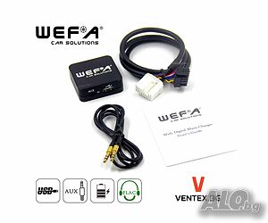 WEFA чейнджър за Honda Civic, CR-V, Accord, FR-V, Jazz с USB и AUX