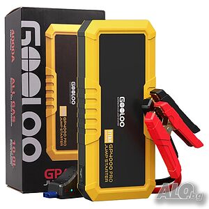Мощно стартово устройство, бустер, джъмпер, външна батерия,GOOLOO 4000A Start Power Bank 26800mAh