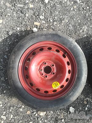 Резервна гума 15” Гуми с джанти 1 бр. MICHELIN 2015 г. Всесезонни гуми 125 mm 80  15 цола 95 (690 кг.) M до 130 km/h Стоманени джанти, железни джанти 3 J / inch 5 | Гуми, Джанти | Димитровград