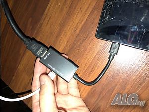 Адаптер MicroUSB към HDMI TV MHL