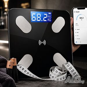 Smart Scale - Умна Bluetooth везна с анализ на телесни мазнини, BMI и мускулна маса