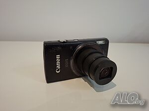 Цифров фотоапарат Canon IXUS 155 20.1MP черен, тестван, пълен работен комплект