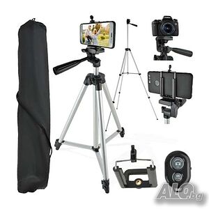 Статив / Трипод Tripod височина до 1.02 м с дистанционно