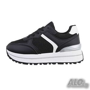 ПОСЛЕДЕН БРОЙ! Дамски спортни обувки, черни, 37 номер