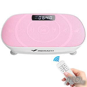 Вибрираща платформа MERACH MR-2398 с Bluetooth, LED дисплей, 10 нива