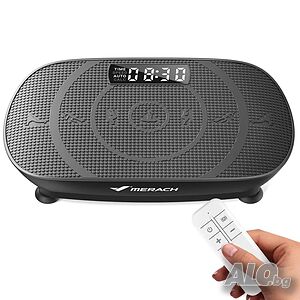 Виброплатформа MERACH CV30 Black SLIM, 10 нива на интензивност
