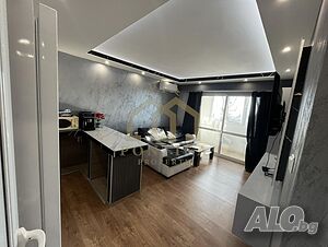 Луксозно завършена панелна Гарсониера жк Меден рудник
