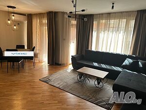Тристаен апартамент под наем 110 кв.м Обзаведен