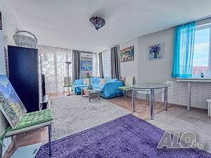 Стилен тристаен апартамент с морска панорама в к-с „Империал Форт“