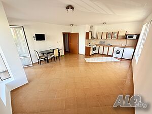 Просторен двустаен апартамент в района на „Какао Бийч“, Без такса Двустаен апартамент 85 кв.м Тухла 2013 г. 2 етаж Непоследен | Апартаменти | Слънчев бряг