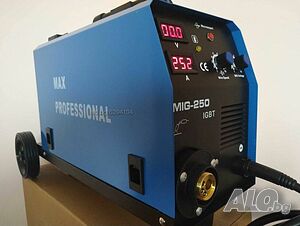 Промоция- 250 Ампера - Телоподаващ Апарат MAX PROFESSIONAL -Инверторно ТЕЛОПОДАВАЩО УСТРОЙСТВО 250А