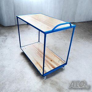 Индустриална транспортна количка / сервизна количка - ръчна изработка