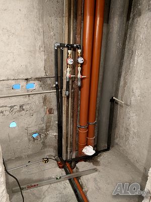 ВиК услуги 24/7 Бургас Реакция до 30 мин. Водопроводчик Отпушване на канали