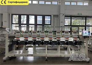 Бродировъчна машина ОСЕМ ГЛАВА QMP 20800 15 конечна 400 х 320 NEW MODEL