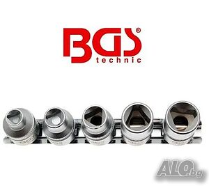 Комплект тристенни вложки за ГНП VAG; BGS TECHNIC