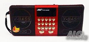 Преносимо радио JOC H1822UR, USB, SD карта, Акумулаторна батерия