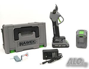 Акумулаторна лозарска ножица HAWEK 24V 4AH