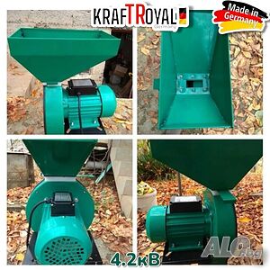 Фуражомелка 4.2 кВ 3000 об. KRAFTROYAL с 4 сита